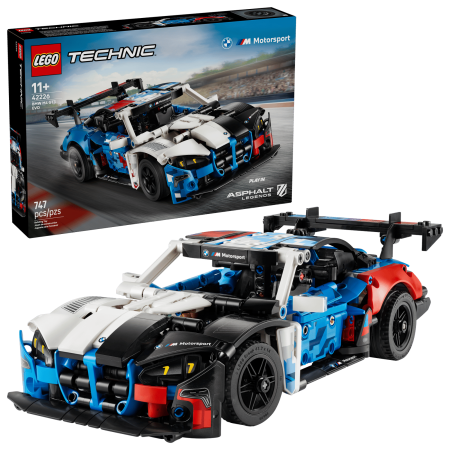 Alte produse - LEGO® Technic - Masina de curse BMW M4 GT3 EVO 42226, 747 piese - pukika.ro