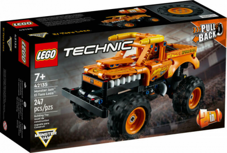 Jocuri si Jucarii - LEGO® Technic - Monster Jam™ El Toro Loco™ 42135, 247 piese