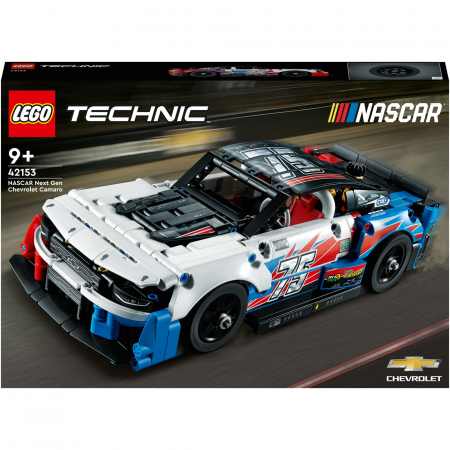 Promotii - LEGO® Technic NASCAR® Next Gen Chevrolet Camaro ZL1 42153, 672 piese