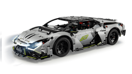 LEGO® Technic - Supermasina sport Lamborghini Revuelto 42214, 1135 piese - pukika.ro [5]