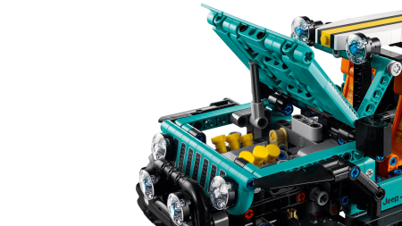 LEGO® Technic - SUV-ul Jeep® Wrangler Rubicon 42227, 723 piese - pukika.ro [3]