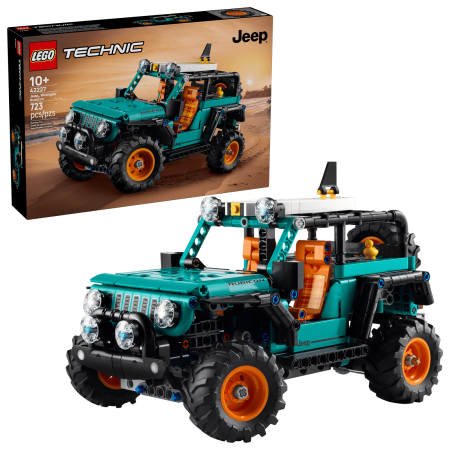 Alte produse - LEGO® Technic - SUV-ul Jeep® Wrangler Rubicon 42227, 723 piese - pukika.ro