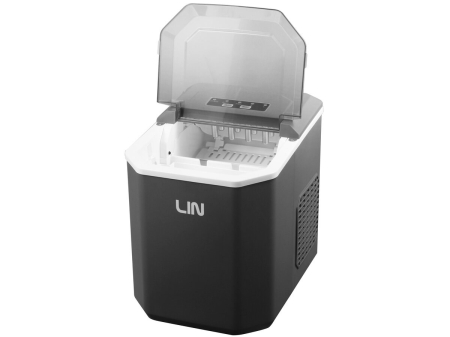 Mașină de făcut gheață LIN, 12 kg/24h, 112 W, rezervor 2.2 L, Gri pukika.ro [3]