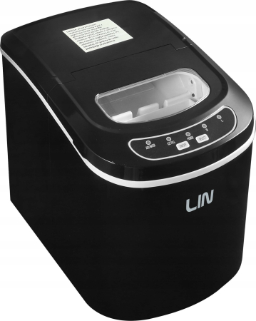 Mașină de făcut gheață LIN, 12 kg/24h, 112 W, rezervor 2.2 L, Negru pukika.ro [2]