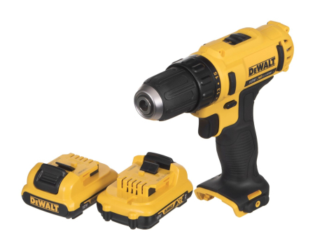 Mașină de găurit DeWALT DCD710D2-QW, 1500 rpm, Li-Ion, 2 baterii, cutie transport, Negru pukika.ro [3]