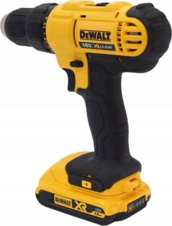 Mașină de găurit DeWALT DCD771D2-QW, 1500 rpm, 18 V, Li-Ion 2 baterii, încărcător, cutie transport, Negru pukika.ro [2]