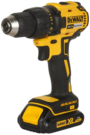 Mașini de găurit și înșurubat - Mașină de găurit DeWALT DCD777D2T, 1750 rpm, 18 V, Li-Ion, 2 baterii, încărcător, cutie transport, Negru pukika.ro