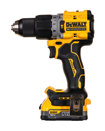 Mașină de găurit DeWALT DCD805E2T-QW, 2000 rpm, 18 V, Li-Ion, 2 baterii, încărcător, cutie transport, Negru pukika.ro [2]