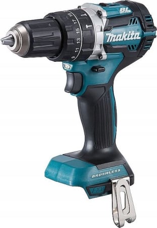 Mașini de găurit și înșurubat - Mașină de găurit MAKITA DHP484Z, 2000 rpm, 18 V, Li-Ion, fără acumulator, fără încărcător, Negru pukika.ro