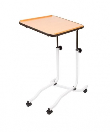 Masute pentru Pat - Masuta pentru pat, reglabila, 4 roti, inaltime ajustabila, Negru pukika.ro