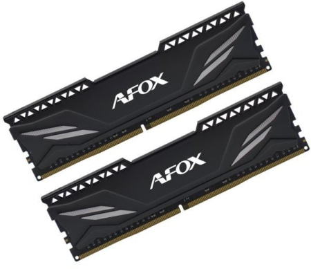 Memorii RAM - Memorie RAM AFOX GAMING, 32 GB (2 x 16 GB), DDR4, 3200 MHz, DIMM, 1.35 V, Black pukika.ro