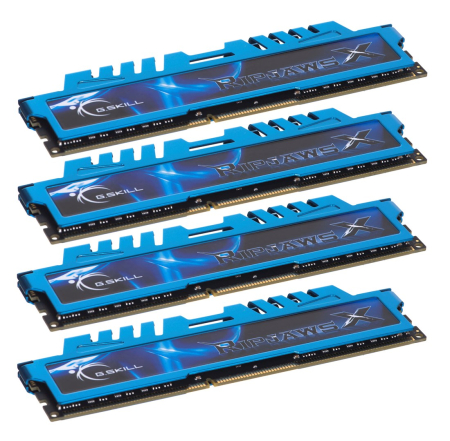 Memorie RAM G.Skill, 32 GB (4 x 8 GB), DDR3, 1600 MHz, DIMM, 1.5 V, 9 CL, Blue pukika.ro [2]