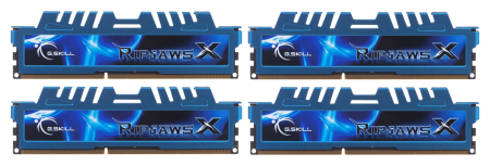 Memorie RAM G.Skill, 32 GB (4 x 8 GB), DDR3, 1600 MHz, DIMM, 1.5 V, 9 CL, Blue pukika.ro [1]
