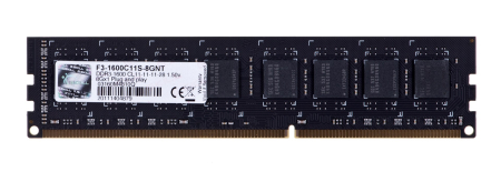 Memorie RAM G.Skill, 8 GB, DDR3, 1600 MHz, DIMM, 1.5 V, 5 CL, Black pukika.ro [1]