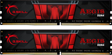 Memorii RAM - Memorie RAM G.Skill Aegis, 16 GB (2 x 8 GB), DDR4, 3200 MHz, DIMM, 1.35 V, 16 CL, Black pukika.ro