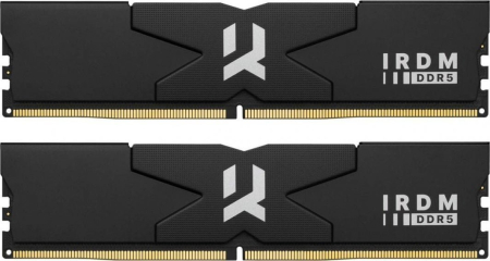 Memorii RAM - Memorie RAM GoodRam IRDM, 32 GB (2 x 16 GB), DDR5, 6000 MHz, DIMM, 1.35 V, 30 CL, Black pukika.ro