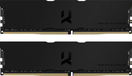 Memorii RAM - Memorie RAM GoodRam IRDM PRO, 32 GB (2 x 16 GB), DDR4, 3600 MHz, DIMM, 1.35 V, 18 CL, Black pukika.ro