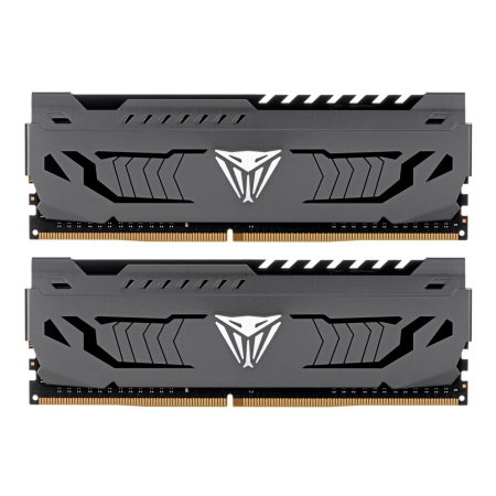 Memorii RAM - Memorie RAM Patriot Memory Viper Steel, 32 GB, DDR4, 3200 MHz, DIMM, 1.35 V, 16 CL, Grey pukika.ro