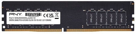 Memorie RAM PNY Technologies, 8 GB, DDR4, 3200 MHz, DIMM, 1.2 V, 22 CL, Black pukika.ro [1]