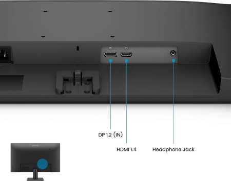Monitor BenQ GW2791, 27" Full HD 1920 x 1080, IPS, 5 ms, 100 Hz, Black [3]
