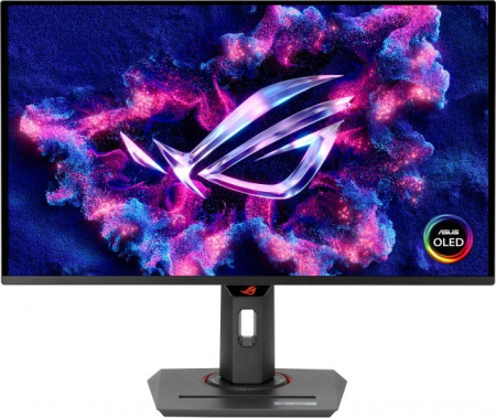 Promotii - Monitor Gaming ASUS ROG Strix OLED, 26.5" QHD 2560 x 1440, OLED, 0.03 ms, 360 Hz, Black