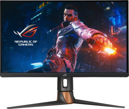 Promotii - Monitor Gaming ASUS ROG Swift, 27" WQHD 2560 x 1440, IPS, 1 ms, 360 Hz, Grey