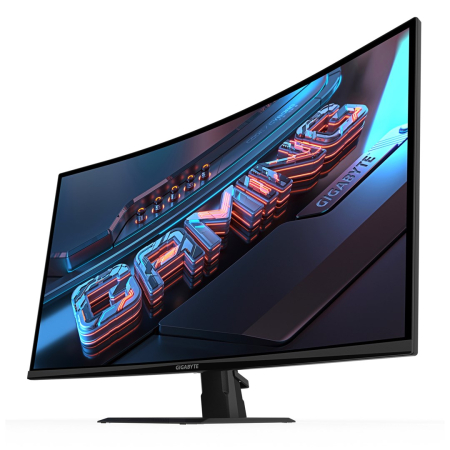 Monitor Gaming Curbat GIGABYTE GS32QCA, 31.5" QHD 2560 x 1440, VA, 1 ms, 180 Hz, Black [1]
