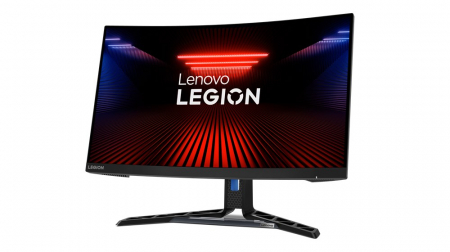 Monitor Gaming Curbat Lenovo Legion R27fc-30, 27" Full HD 1920 x 1080, VA, 240 Hz, 6 ms, G-SYNC/FreeSync, Raven Black [1]