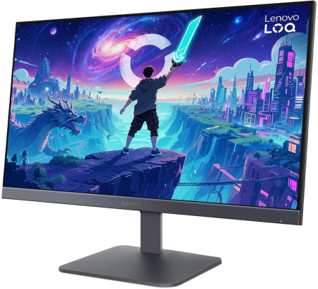 Monitor Gaming Lenovo LOQ, 23.8" Full HD 1920 x 1080, IPS, 4 ms, 200 Hz, Black [1]