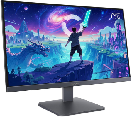 Monitor Gaming Lenovo LOQ, 27" Full HD 1920 x 1080, IPS, 4 ms, 200 Hz, Black [1]