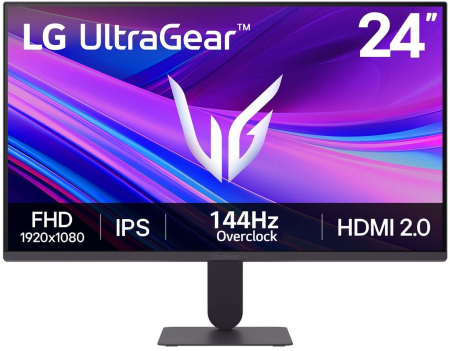 Alte produse - Monitor Gaming LG, 24" Full HD 1920 x 1080, IPS, 5 ms, 144 Hz, Black