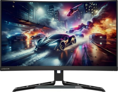 Promotii - Monitor Lenovo Legion R27qc-30, 27" QHD 2560 x 1440, LED, 4 ms, 180 Hz, Black