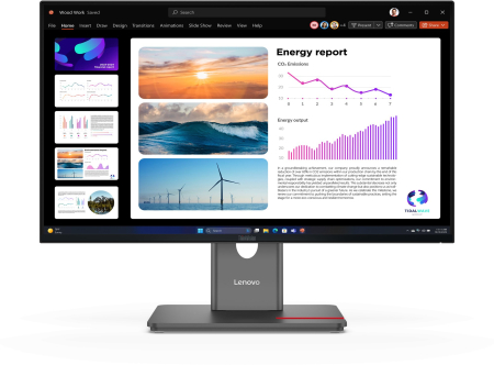 Alte produse - Monitor Lenovo ThinkVision,23.8" QHD 2560 x 1440, IPS, 6 ms, 120 Hz, Raven Black