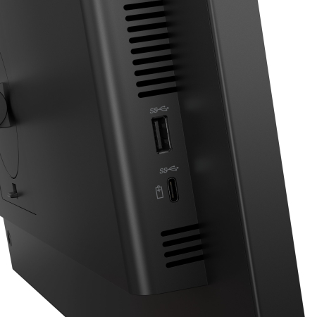 Monitor Lenovo ThinkVision,23.8" QHD 2560 x 1440, IPS, 6 ms, 120 Hz, Raven Black [8]