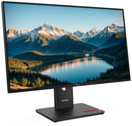 Monitor Lenovo ThinkVision, 27" WQHD 2560 x 1440, IPS, 6 ms, 120 Hz, Eclipse Black [1]