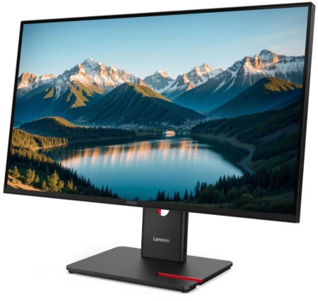 Monitor Lenovo ThinkVision, 27" WQHD 2560 x 1440, IPS, 6 ms, 120 Hz, Eclipse Black [2]