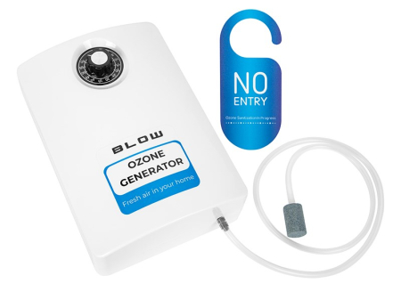 Ozonificatoare - Ozonator Generator de Ozon BLOW, 1000 mg/h, 15 W, Alb pukika.ro