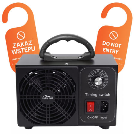 Ozonificatoare - Ozonator Generator de Ozon Media-Tech, 60.000 mg/h, 140 W, Timer, Negru pukika.ro