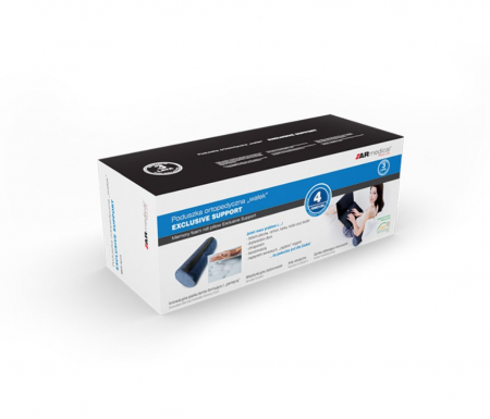 Perna ortopedica ARmedical tip rola, lungime 40 cm, Albastru pukika.ro [4]