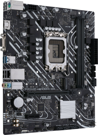 Placă de Bază ASUS PRIME H610M-K D4, Socket LGA 1700, Chipset Intel H610, micro ATX, Black pukika.ro [1]