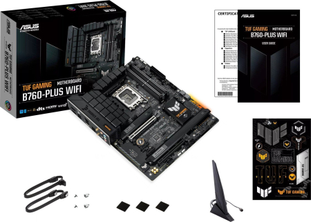 Placă de Bază ASUS TUF GAMING B760-PLUS WIFI, Socket LGA 1700, Chipset Intel B760, ATX, Black pukika.ro [8]