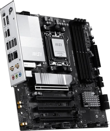 Placă de Bază MSI PRO WIFI, Socket AM5, Chipset AMD B850, micro ATX, Black pukika.ro [2]