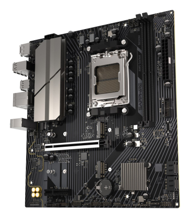 Placă de Bază Sapphire, Socket AM5, Chipset AMD B650, micro ATX, Black pukika.ro [2]