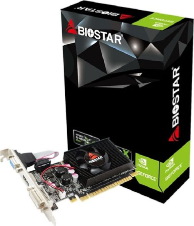 Plăci Video - Placă Video Biostar NVIDIA GeForce 210, 1 GB GDDR3, PCIe x16 2.0, 64 bit, Black pukika.ro