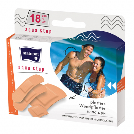 Promotii - Plasturi rezistenti la apa Matopat Aqua Stop, 18 bucati