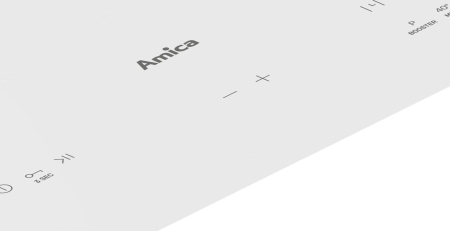 Plită cu inducție Amica PIDH6140PHTUN 3.0, 7350 W, Touch, 4 zone, sticla ceramica, Alb pukika.ro [3]