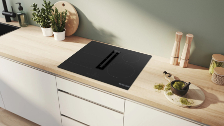 Plită cu Inducție Bosch PVS611B16E, 59 cm, 4 Zone CombiZone, TouchSlider, PowerBoost, Sticlă Neagră pukika.ro [3]