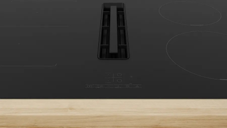 Plită cu Inducție Bosch PVS811B16E, 80 cm, 4 Zone, CombiZone, TouchSlider, PowerBoost, Funcție ReStart, Sticlă Neagră pukika.ro [2]