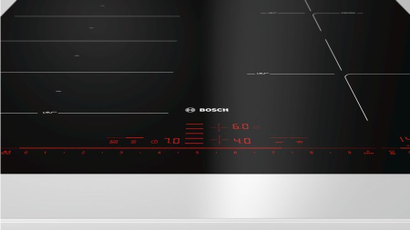 Plită cu inducție Bosch Serie 8 PXE601DC1E, 57 cm, Touch, 4 zone, sticlă ceramică, Negru pukika.ro [2]