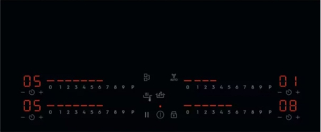 Plită cu inducție Electrolux EIS67453, 7350 W, Touch, 4 zone, Negru pukika.ro [1]